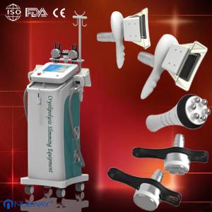 Wholesale 5 handles Cryolipolysis Slimming Machine use for salon and clinic from china suppliers