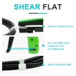 Practical Fastening Cable Tie Gun Portable Non Slip Length 7 Inches