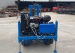 Compact Crawler Mounted Drilling Rig Machine 200mm Drilling Diameter Power By