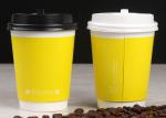 Customize Your Logo on 12oz 16oz Double Wall Paper Coffee Cups with Lids