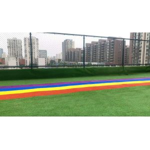 Buy cheap 10200D Dtex Low Friction 50mm Realistic Artificial Turf from wholesalers
