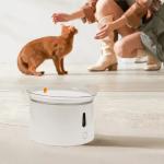 ABS Electric Dog Cat Water Fountain Automatic Dog Water Feeder With Filter For