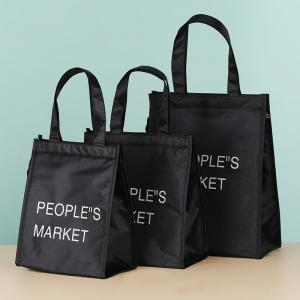 China D Cut Punch PP Nonwoven Tote Bag Die Cut Shopping Bags on sale