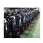 Vertical Inline Cast Iron Sewage Pump High Pressure Capacity 15m3/H Black