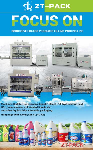 50ml To 30l Liquid Bottling Machine Corrosive Liquids Bottle Filling Machine