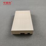 High Quality Flat Casing WPC Door Frame Waterproof Wooden Grain Wpc Moulding