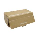 Recycled Cardboard Paper Mailer Box Zipper Tear Strip Box Mailer Packaging Boxes