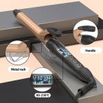 60W Fast Curling LED Display Multi Temp Gears Hair Curler For Professional Salon