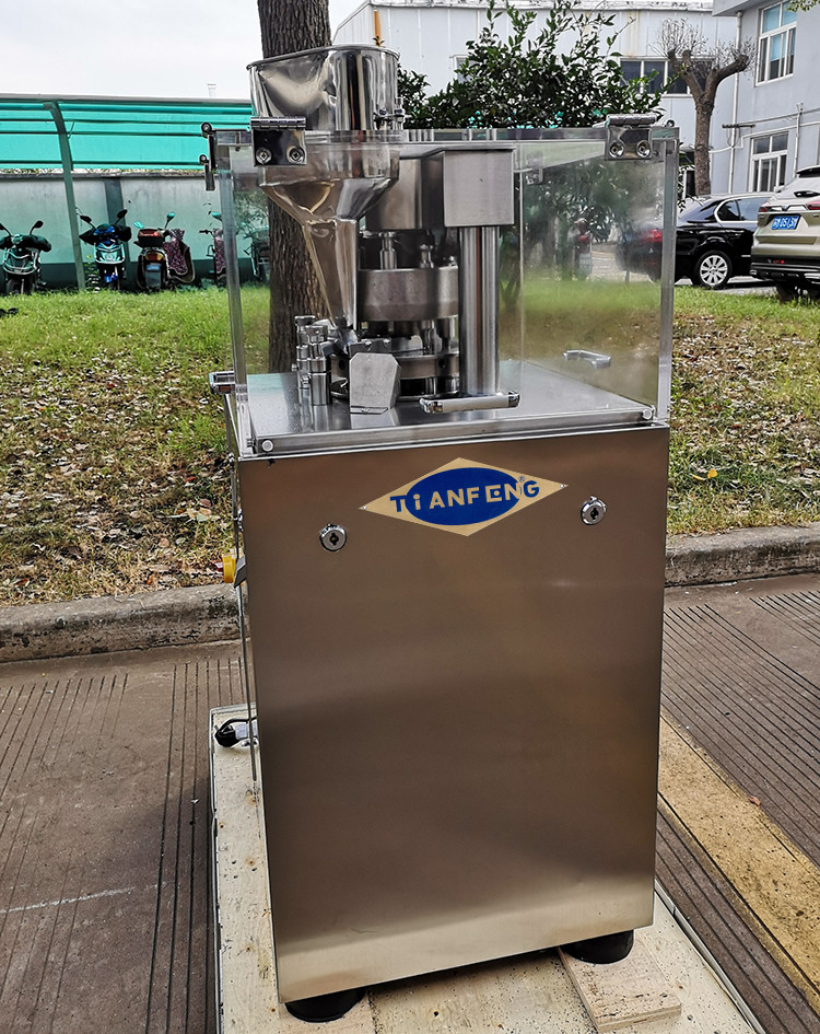 Automatic Rotary Tablet Press Machine 320kg 600*540*1200mm For Mass Production