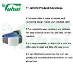 Plastic Cow Collar Step Belt Provides Animals Walk Data Animals Woven Belt For