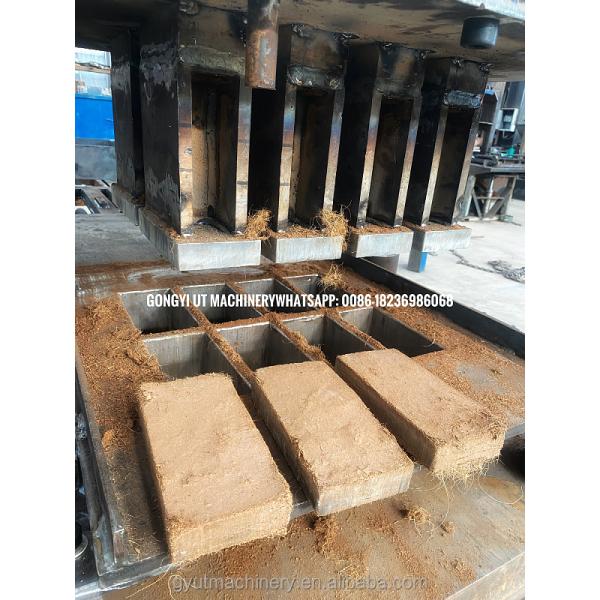 650g Cocopeat Block Press Machine with Customized Coir Pitch Hydraulic Block Compress