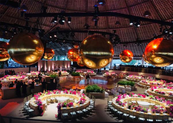 Advertising Large Decorative Mirrors Inflatable Mirror Ball Colorful Mirror