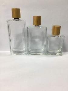 China 50ml Luxury Glass Perfume Bottles / Atomiser Spray Bottles Skincare And Makeup Packaging on sale