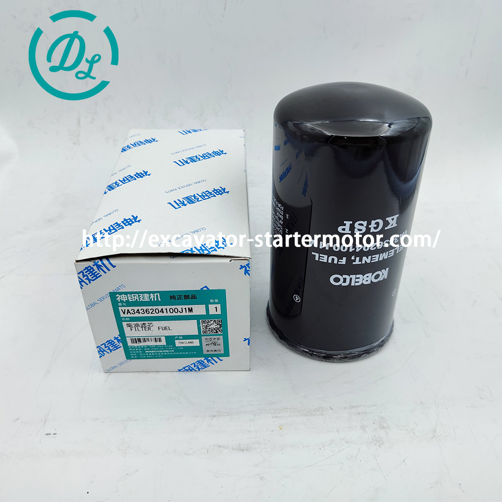 VA3436204100J1M Excavator VA3436204100 Fuel Filter Kobelco SK135SR-2
