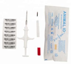 Wholesale ZS006 Implantable Animal ID Microchips Transponder Syringe In EO Sterilized Pouch 2.12mm from china suppliers