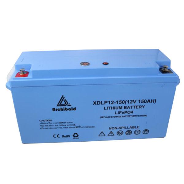CE Certified 24v 48v 12 Volt Deep Cycle Rv Battery 150ah Lifepo4 With Smart