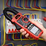 HT208A Digital Clamp Meter 6000counts Habotest 1000V Ohm Hz Temperature NCV, VFD