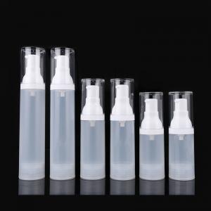Wholesale Empty 0.5oz Plastic AS White Frosted Airless Spray Pump Bottles With PP Caps from china suppliers