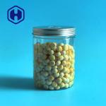 500ml Food Grade Round PET Mason Jar With Aluminum Lid