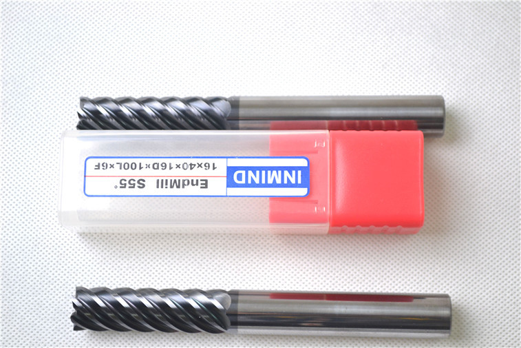 6 Flue / 8 Flute End Mill Drill Bits , Cutting Tools For Milling Machine Tool Bits
