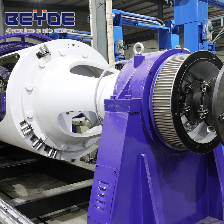 630 1+6 Copper / Aluminum Wire Stranding Machine Siemens