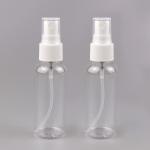 SGS Recycled PET Cosmetic Bottles 70ml 90ml Empty Mist Spray Bottles