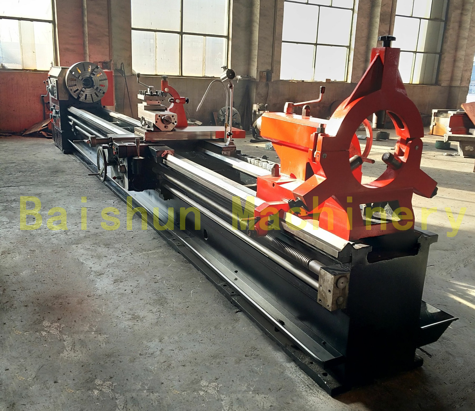 Universal Parallel Gap Bed Horizontal Lathe Machine For Non Ferrous Metal Parts