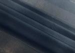 180GSM 85% Polyester Knitting Stretchy Mesh Fabric For Underwear Black