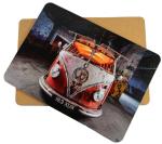 Popular for home/hotel Wooden cork placemat, Customized size and printed logo