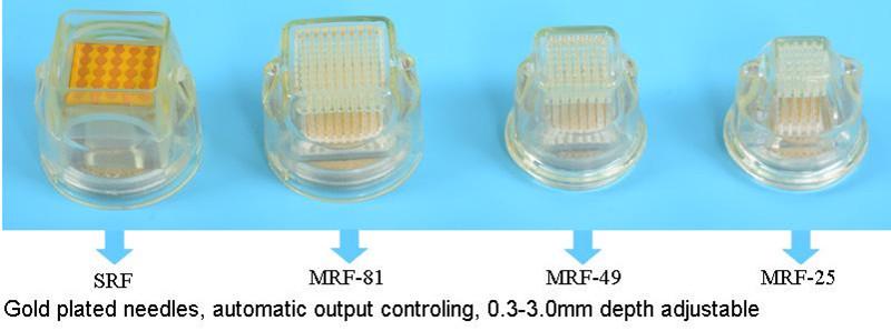 Wrinkle Removal 3 In 1 3.0mm Microneedling Fractional RF