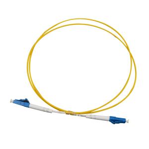 Wholesale Blue/Beige Fiber Optic Patchcord Polishing Type ≤0.3dB Insertion Loss Fiber Diameter 9/125um from china suppliers