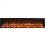 1800mm 70-In Natural Flame Electric Fireplace Wall Insert Living Room