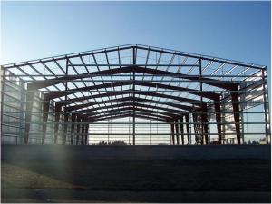 Wholesale Customizable Large Span Prefab Steel Structure Warehouse Easy Installation from china suppliers
