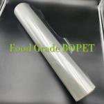 Food Grade 12 Micron High temperature resistance Pet Film, Transparent Bopet