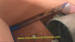 Model 800 Plastic ABS Pipes Shredder 45-55kw ABS Tube Shredder High Working