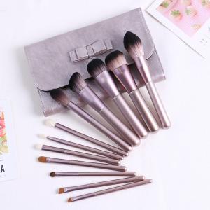 Wholesale Premium Synthetic Mini Makeup Brush Set Light Weight With Roll Bag Packing from china suppliers