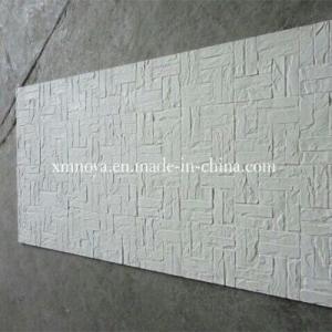 Wholesale Yellow / Gold Fireproof Aston Mineral Fiber Stone Wall Panel for Building Decorative from china suppliers