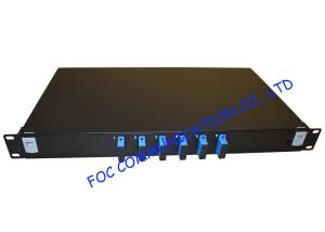 Wholesale Light Weight Fiber Optic Patch Panel , 19” Rack Mount Patch Panel from china suppliers