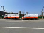 Convenient Street Sweeper Truck With High Pressure Water Spray And Suction