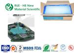 Solid Electronic Potting Silicone Rubber , Conductive Silicone Rubber