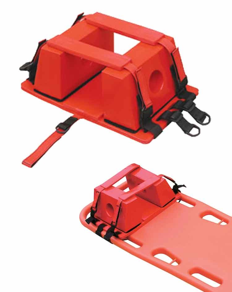 MDK-A18 Good Quality Spine Board Head Blocks Backboard Hospital Universal Head Immobilizer For Spine Stretcher