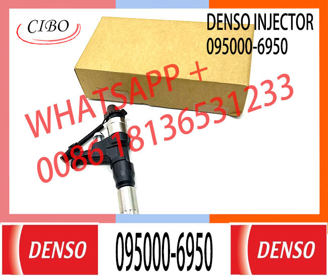 23670-E0330 Diesel Engine Common Rail Fuel Injector Assembly 0950006950 095000-6950