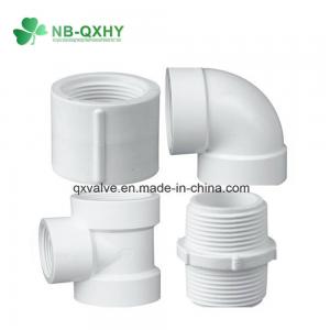 China UPVC BS Thread Fitting for Water Supply Request Sample Varnish Paint Finish US 3/Piece on sale