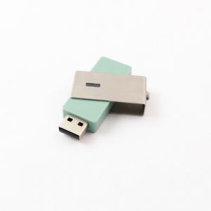 Wholesale Metal Plastic Twist USB Drive 64GB 128GB 360 Degrees USB 2.0 Memory Stick from china suppliers
