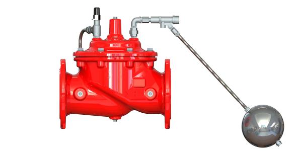 Hydraulically Operated Float Control Valve GGG50 Materials Of Main Valve