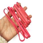 Multiple Sizes / Colors ESD Antistatic / Conductive Rubber Band For Packaging