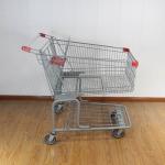 American Style Shopping Trolley 175L Customizable Large Supermarket Grocery