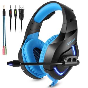 Wholesale 117dB 2.2kohm ONIKUMA K1 Wired Gaming Headset With Microphone from china suppliers