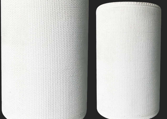 Pneumatic Convey Air Slide Cloth , Polyester Air Slide Fabric High Temperature Roller