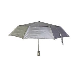 Wholesale Windproof UV Protection Pongee Automatic 3 Fold Umbrellas For Adults from china suppliers